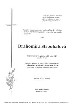 parte Drahomíra Strouhalová